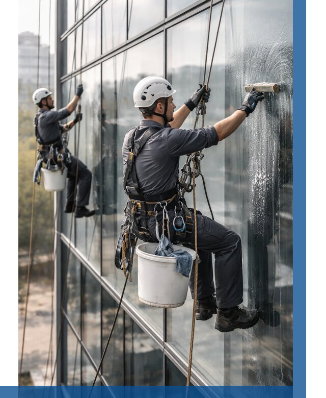 Мойка сплошного остекления в Мичуринске, заказать от 311 р.| ВЫСОТНИК-Мчр