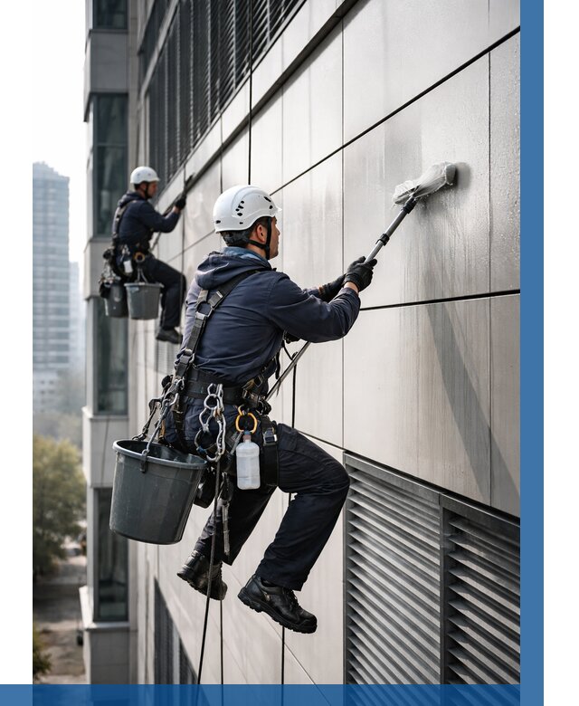 Мойка вентилируемого фасада в Мичуринске от 259 р. | ВЫСОТНИК-Мчр