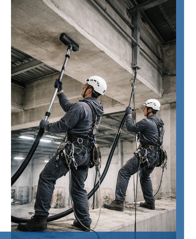 Обеспыливание потолочных конструкций в Мичуринске от 259 р. |ВЫСОТНИК-Мчр