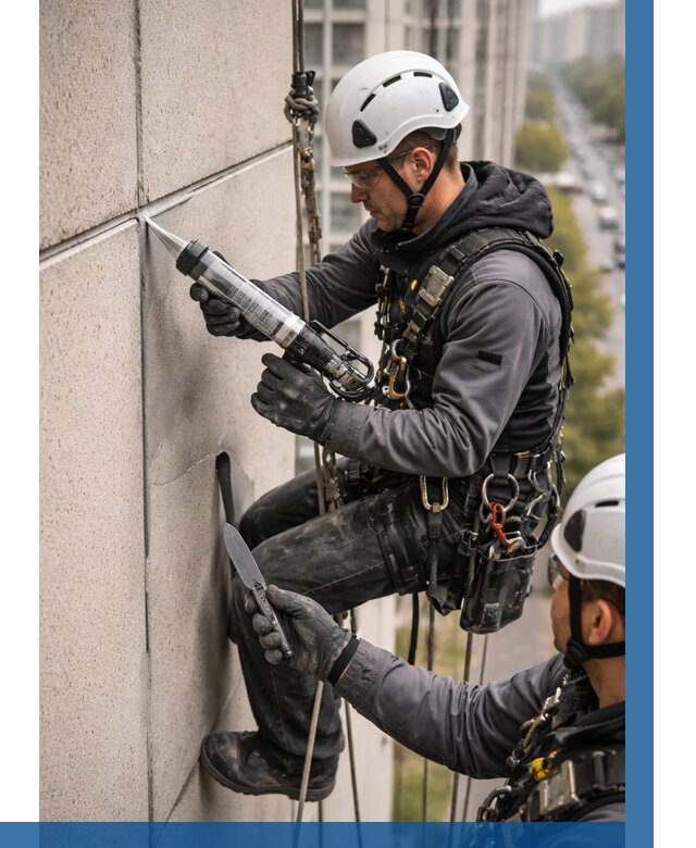 Первичная герметизация швов в Мичуринске от 621 р. | ВЫСОТНИК-Мчр