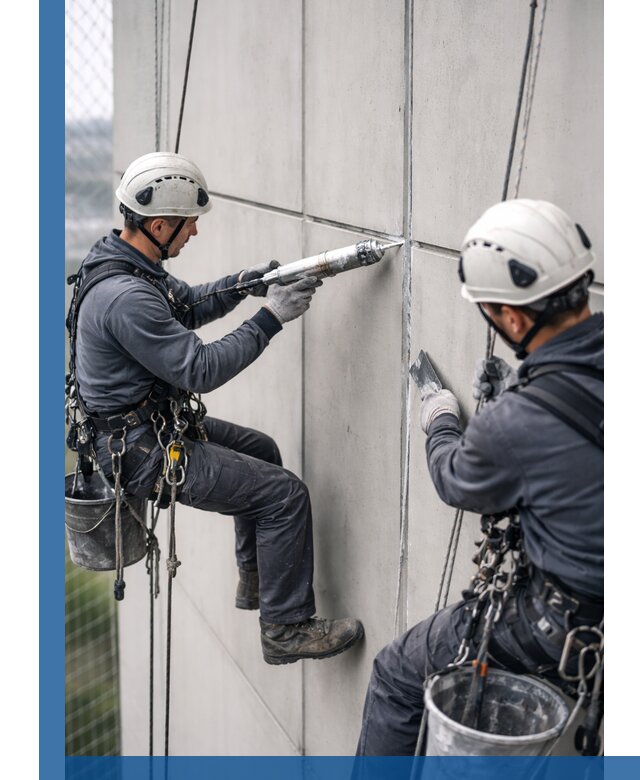 Первичная герметизация швов фасадов и кровель в Мичуринске