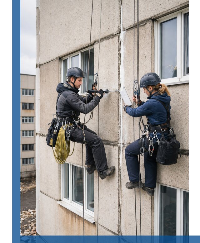 Герметизация межпанельных швов тёплым швом в Мичуринске