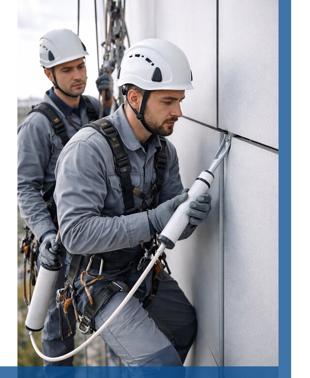 Герметизация швов вилатермом в Мичуринске от 621 р. | ВЫСОТНИК-Мчр