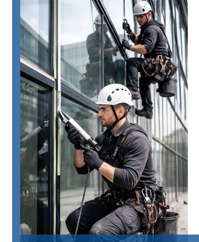 Герметизация витражных швов в Мичуринске для зданий и фасадов