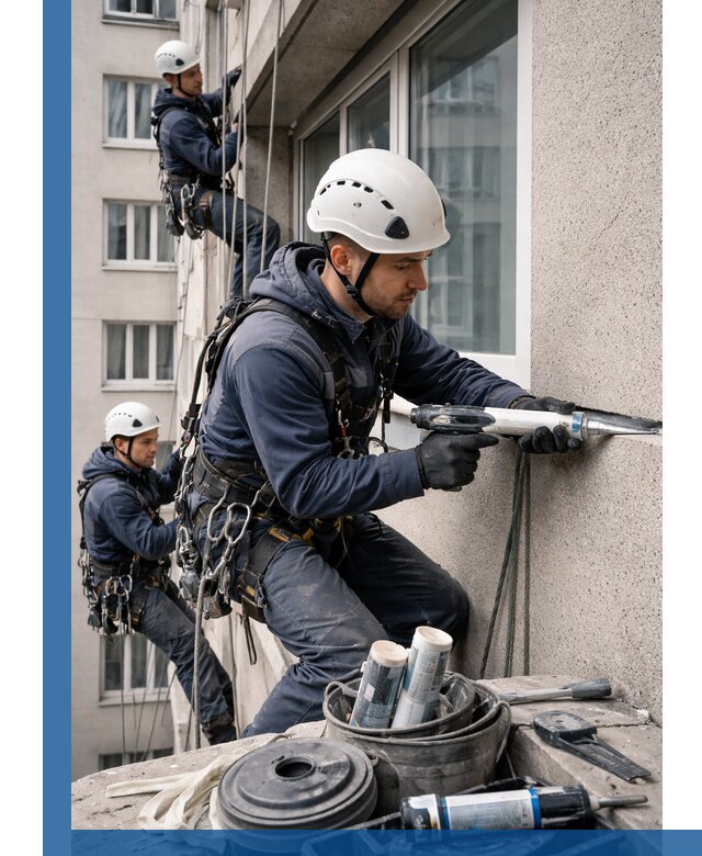 Герметизация швов лоджии в Мичуринске профессионально и надежно