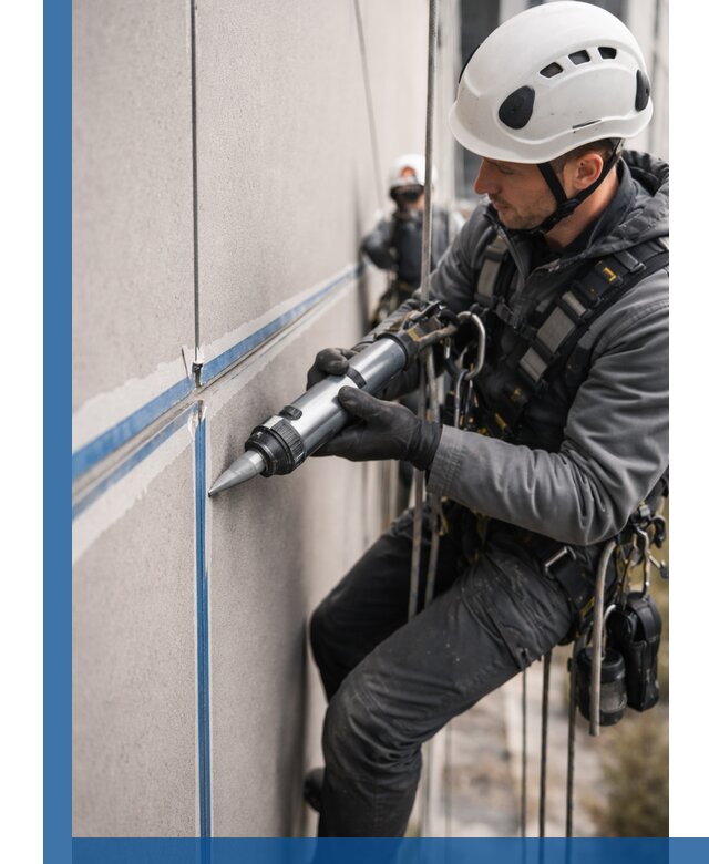 Герметизация стыков фасадных панелей в Мичуринске качественно и быстро