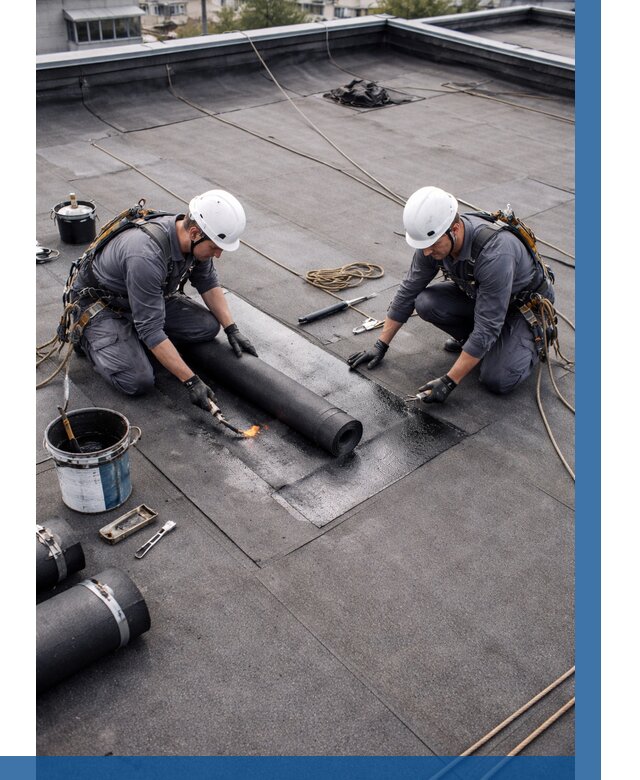 Ремонт мягкой кровли под ключ в Мичуринске от 725 р. | ВЫСОТНИК-Мчр