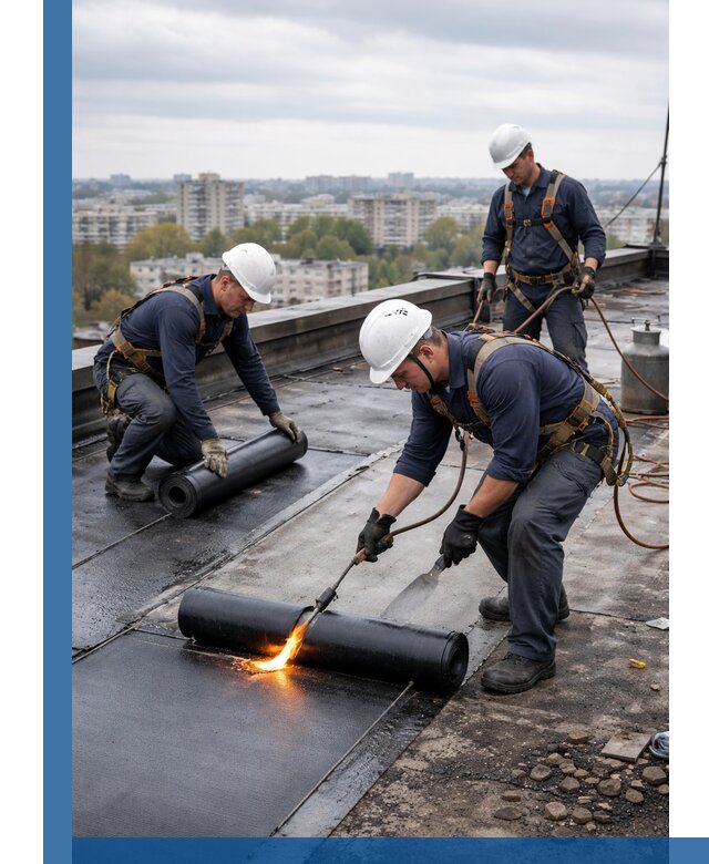 Ремонт наплавляемой кровли в Мичуринске качественно и надежно