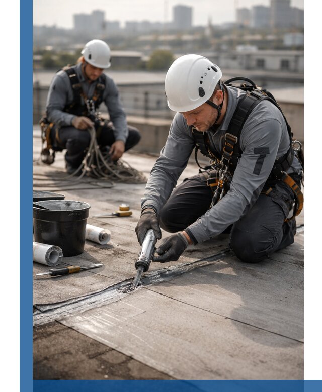 Аварийное и капитальное устранение протечек кровли в Мичуринске