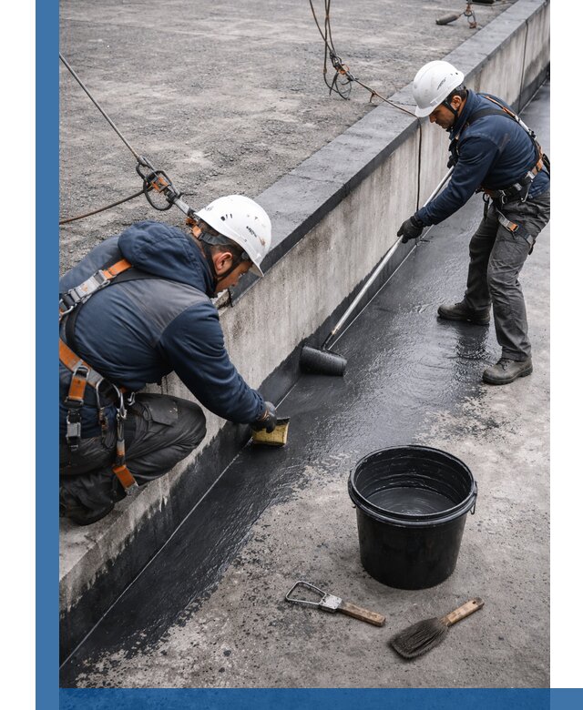 Гидроизоляция кровли жидкой резиной профессионально в Мичуринске