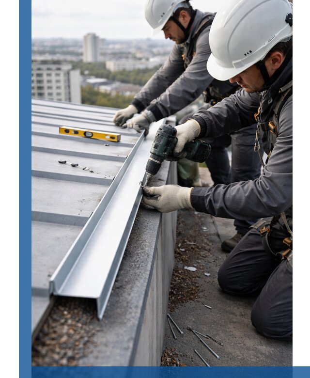 Монтаж капельника на кровле в Мичуринске с гарантией качества