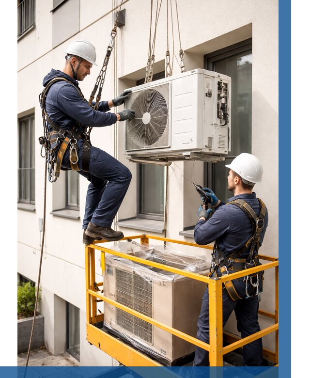 Демонтаж внешнего блока кондиционера в Мичуринске от 3624 р. | ВЫСОТНИК-Мчр