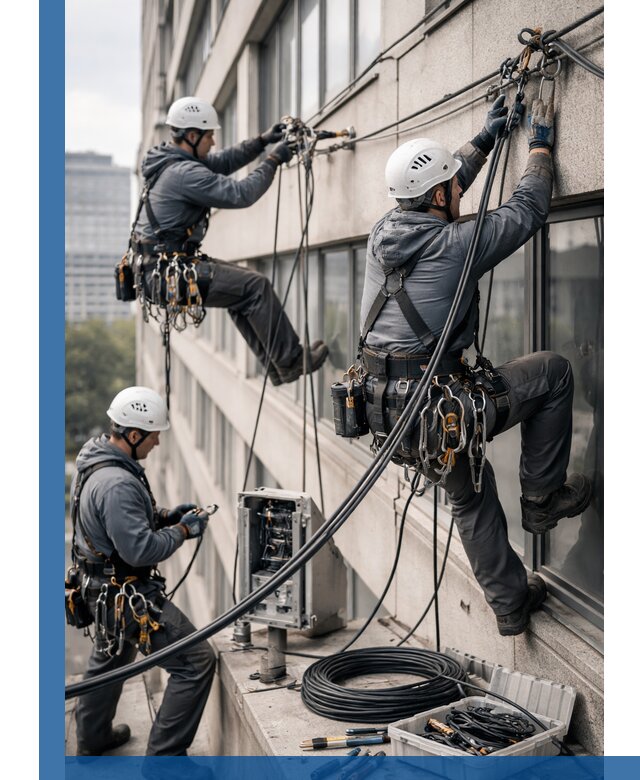 Прокладка оптоволоконного кабеля в Мичуринске под ключ с тестированием