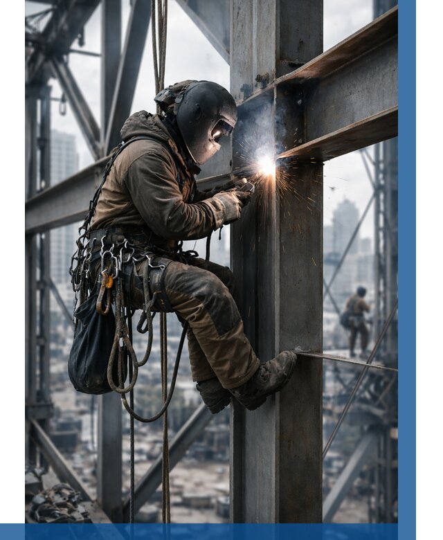 Высотные сварочные работы в Мичуринске от 3624 р. | ВЫСОТНИК-Мчр