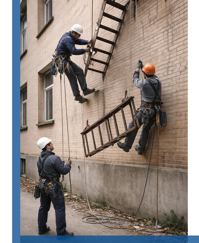 Демонтаж пожарной лестницы в Мичуринске быстро и безопасно