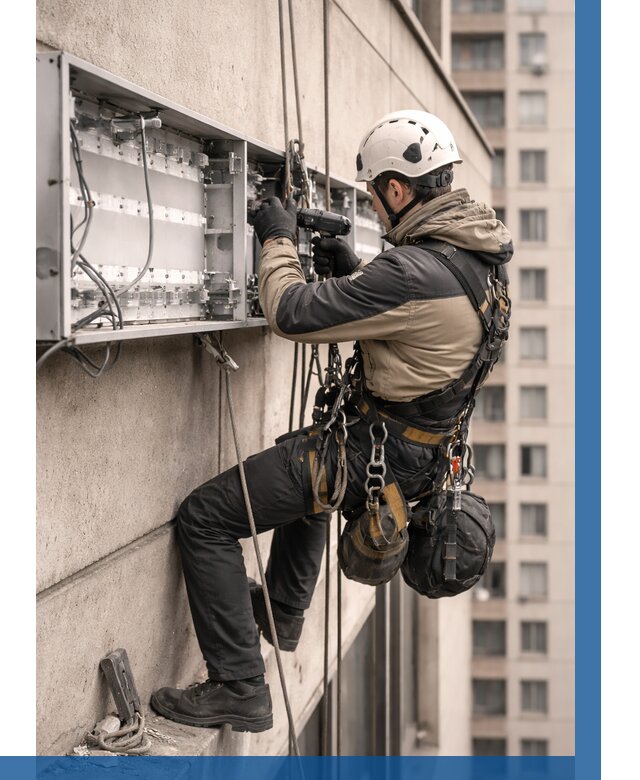 Ремонт вывески на высоте в Мичуринске от 4659 р. | ВЫСОТНИК-Мчр