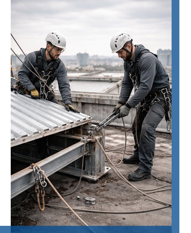 Демонтаж крышной установки в Мичуринске от 88009 р. | ВЫСОТНИК-Мчр