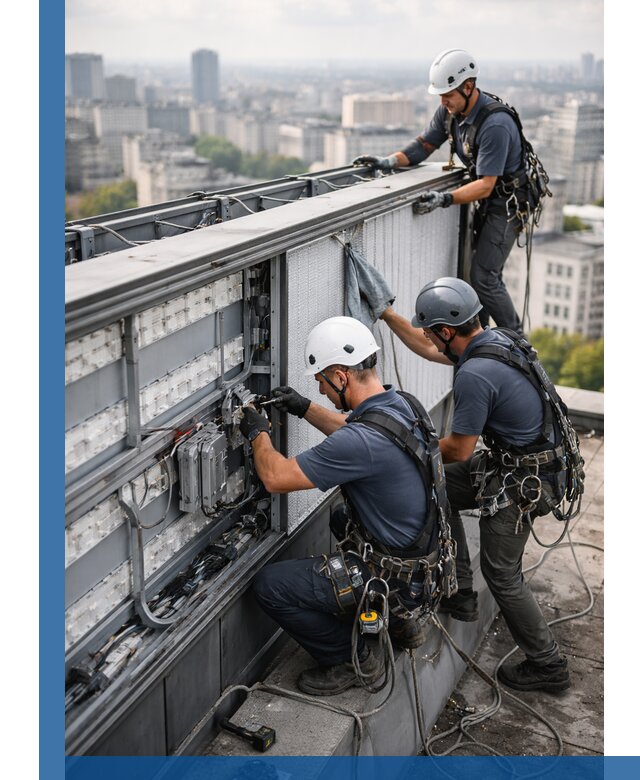 Профессиональное обслуживание крышной рекламы в Мичуринске под ключ