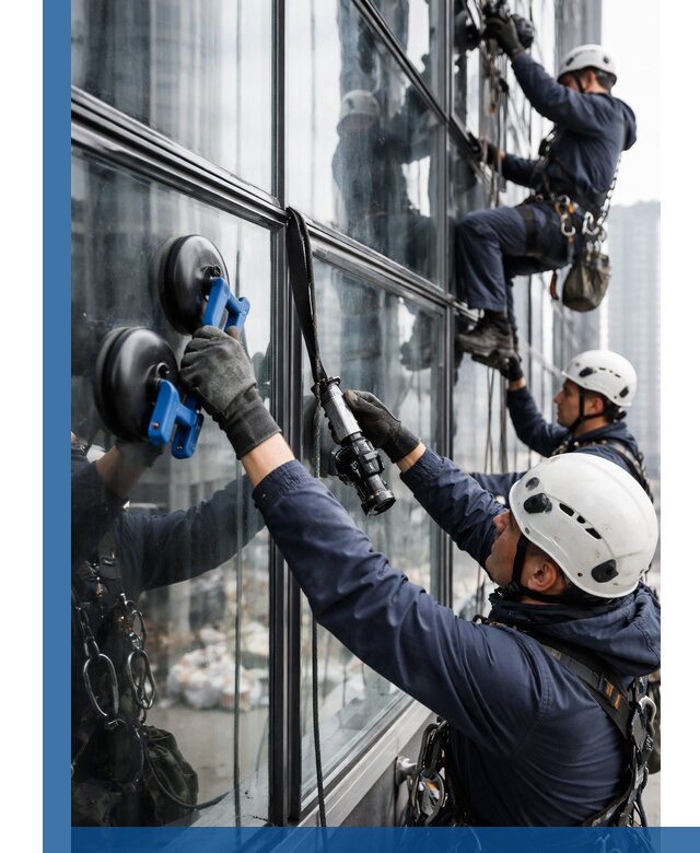 Радиусное остекление фасадов под ключ в Мичуринске с гарантиями