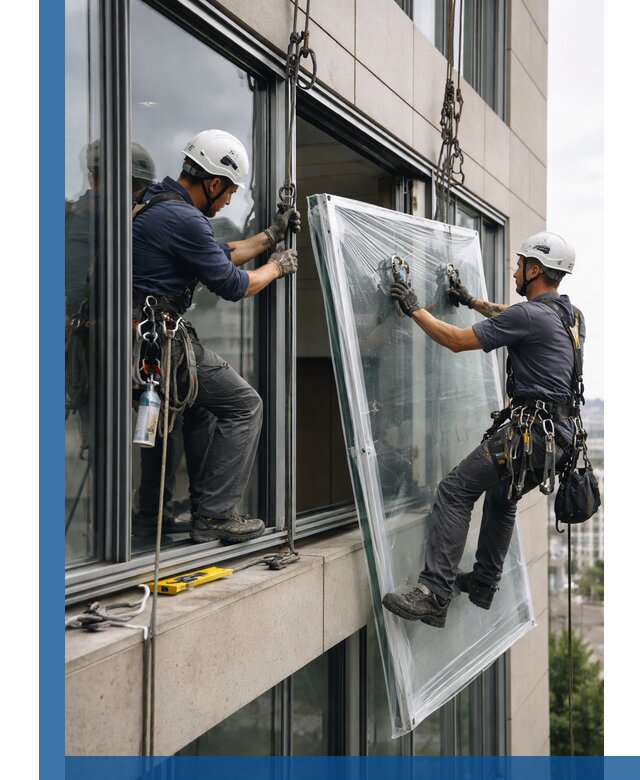 Профессиональная замена стекла в витраже в Мичуринске с гарантией