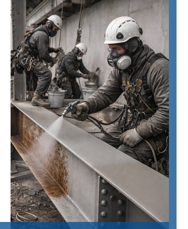 Антикоррозионная покраска металла в Мичуринске от 725 р. | ВЫСОТНИК-Мчр