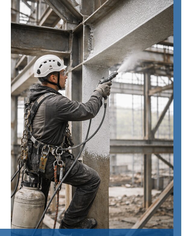 Огнезащита металлоконструкций от 777 р. | ВЫСОТНИК-Мчр в Мичуринске