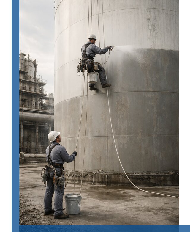 Покраска стальных резервуаров и емкостей в Мичуринске профессионально