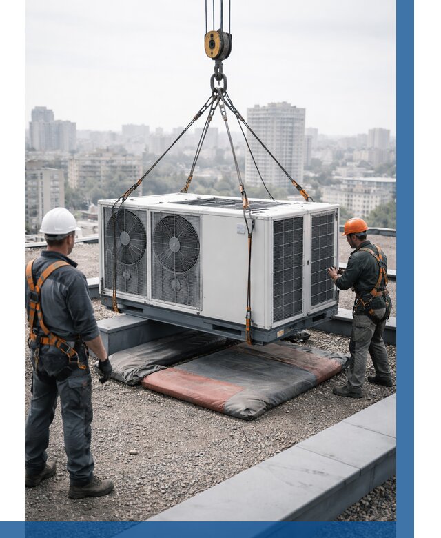 Подъем груза на крышу в Мичуринске от 5177 р. | ВЫСОТНИК-Мчр заказать