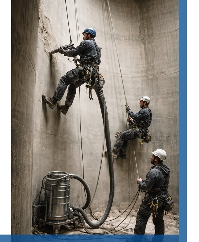 Зачистка силосов в Мичуринске от 4659 р. Договор и смета ВЫСОТНИК-Мчр