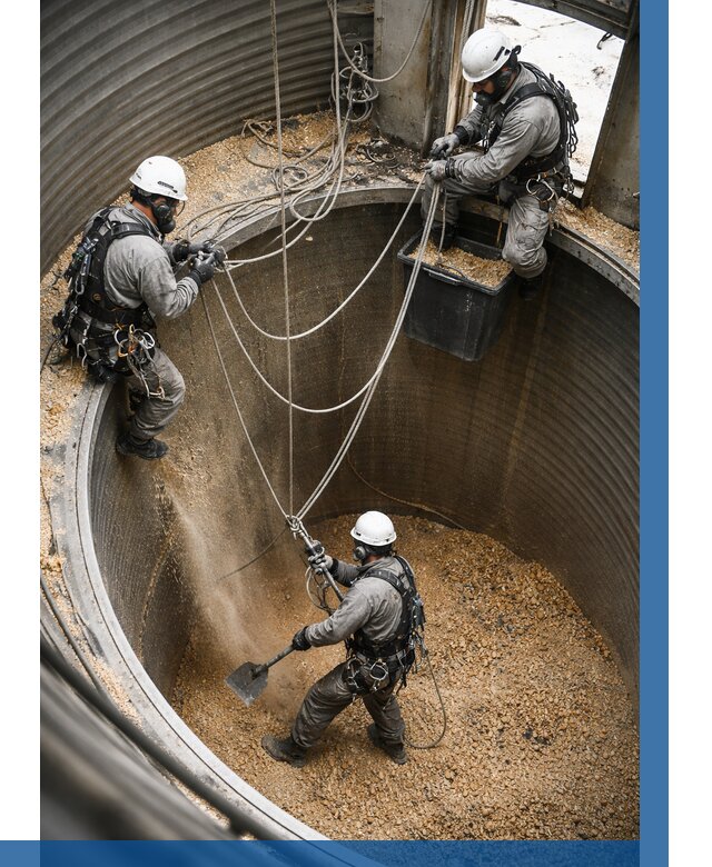 Чистка зерновых бункеров в Мичуринске от 12425 р. | ВЫСОТНИК-Мчр