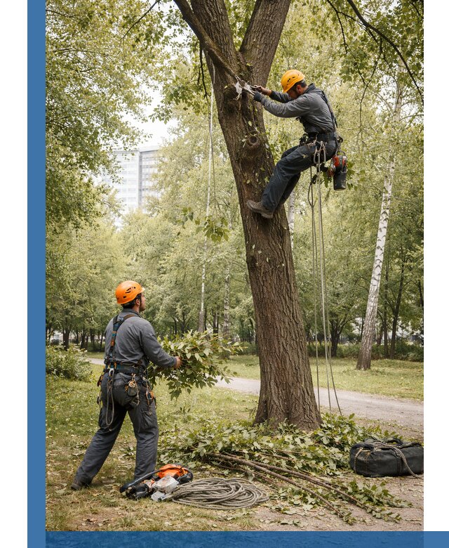 Санитарная обрезка деревьев в Мичуринске, профессионально и безопасно