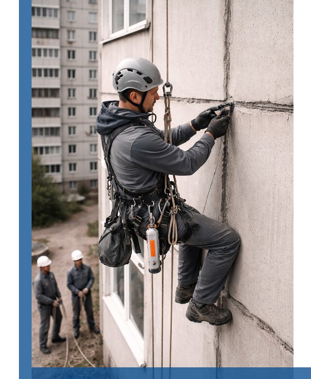 Обследование межпанельных швов и герметизация в Мичуринске